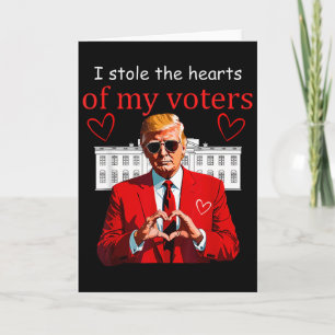 Valentinstag Trump Präsident Herzen Usa Amerika Ha Karte