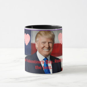 Valentinstag Trump Tasse