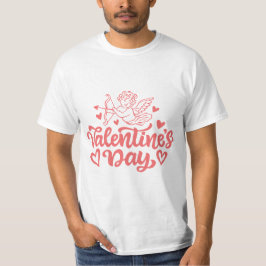 Valentinstag-Typografie-Sprüche T-Shirt