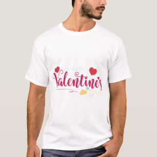 Valentinstag-Typografie-Sprüche T-Shirt