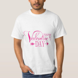 Valentinstag-Typografie-Sprüche T-Shirt