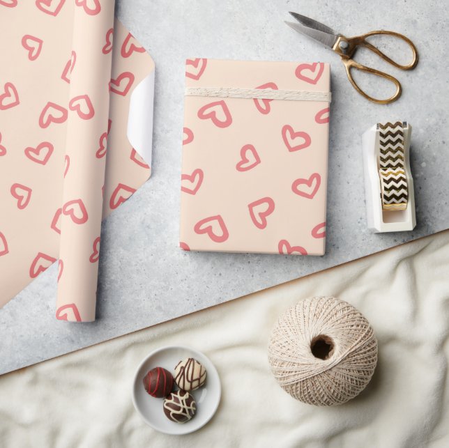Valentinstag-Umschlagpapier Geschenkpapier (Kunsthandwerk)