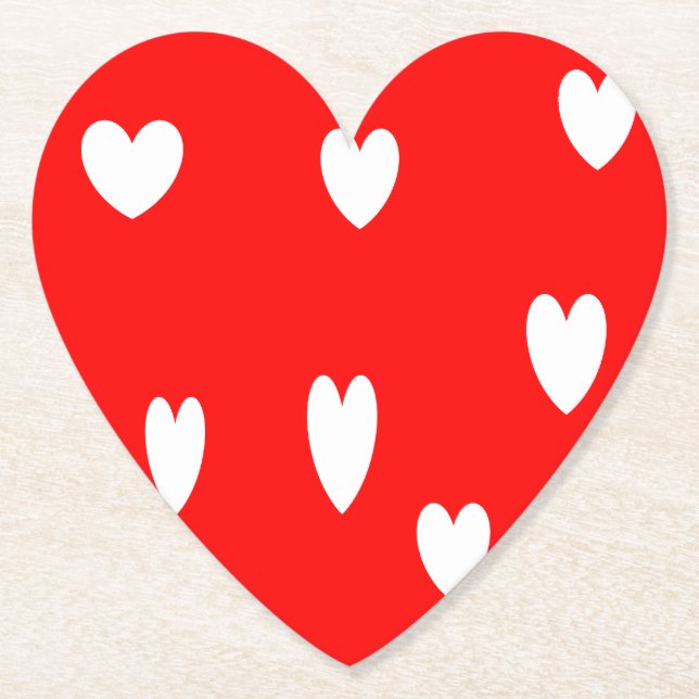 Valentinstag Untersetzer (Vorderseite)