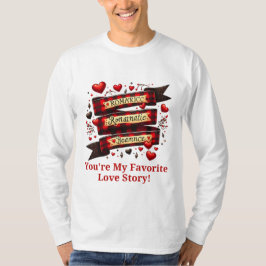 Valentinstag, Valentine Retro T-Shirt