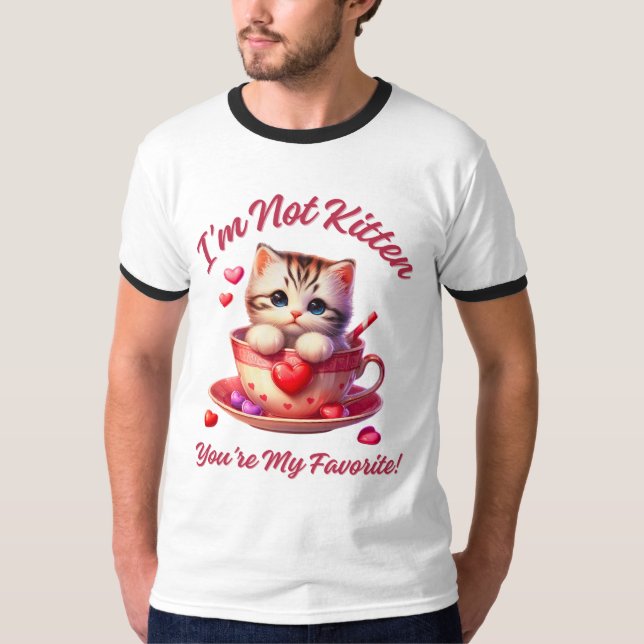 Valentinstag, Valentine Retro T-Shirt (Vorderseite)