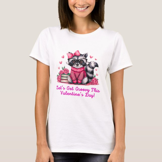 Valentinstag, Valentine Retro T-Shirt (Vorderseite)