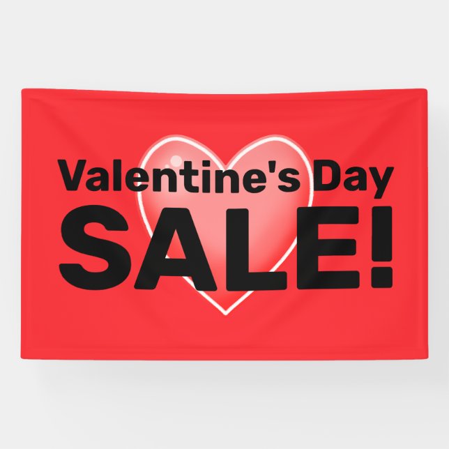 Valentinstag Verkauf! Banner (Horizontal)