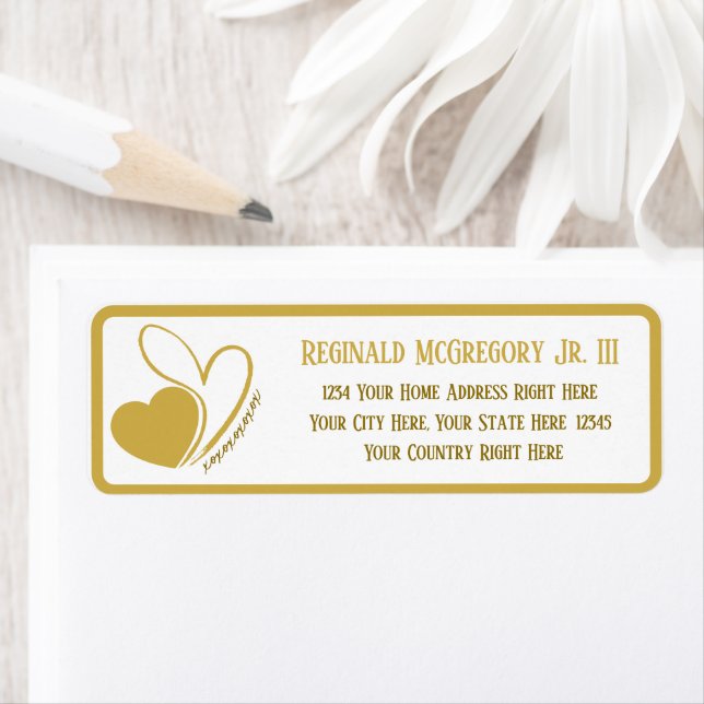 Valentinstag Verzerrte Kopfadresse (Insitu)