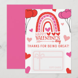 Valentinstag Vielen Dank an den Karteninhaber Einladung