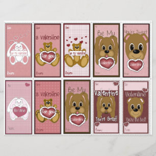 Valentinstag-Vielfalt-Paket Klassenzimmer-Ausschne Flyer