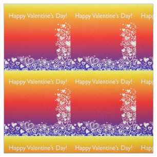 Valentinstag von Rainbow Stoff