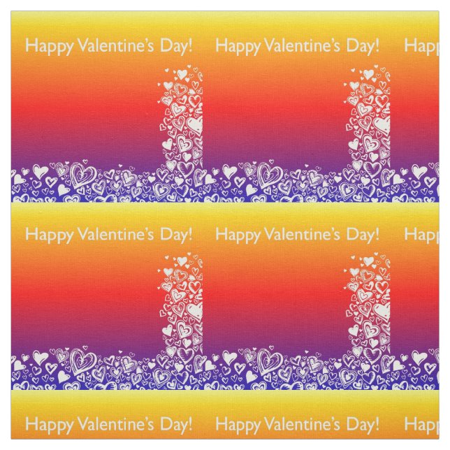Valentinstag von Rainbow Stoff (Muster)