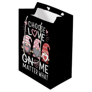 Valentinstag Wähle Liebe Gnom Sache Was  Mittlere Geschenktüte