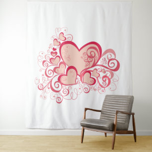 Valentinstag Wandteppich