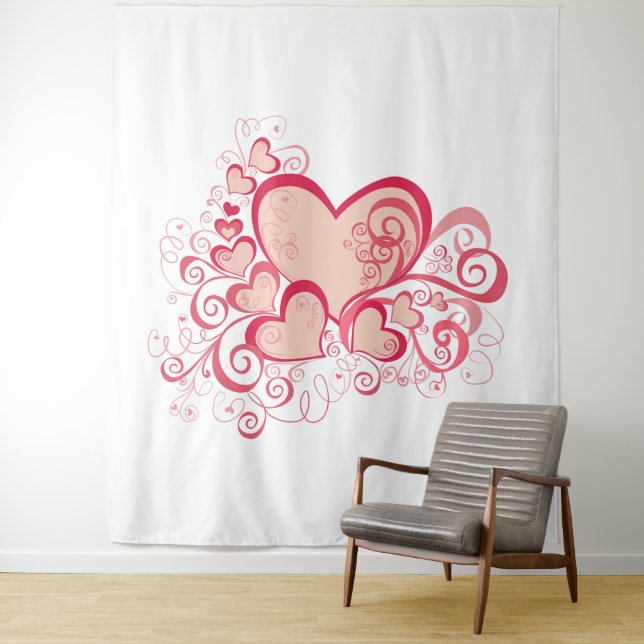 Valentinstag Wandteppich (Beispiel)