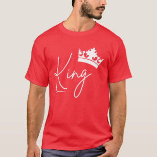 Valentinstag Watching Couples Queen King Valenti T-Shirt