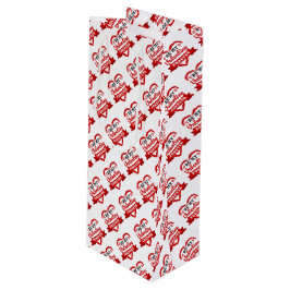 Valentinstag Weinbeutel Geschenktüte Für Weinflaschen