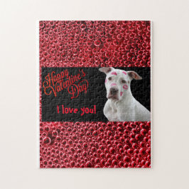 Valentinstag Welpe Liebe Jigsaw Puzzle