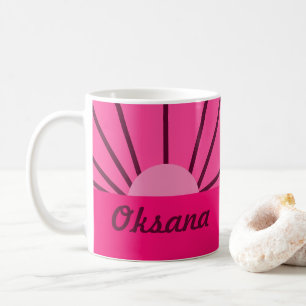 Valentinstag Wettername Magenta Rosa Kaffeetasse