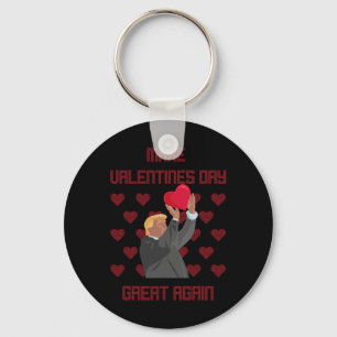 Valentinstag wieder großartig machen Funny Donald Schlüsselanhänger