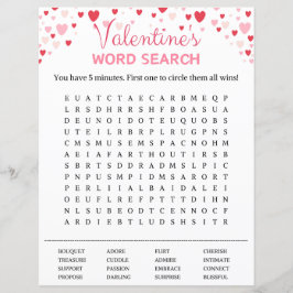 Valentinstag Word Search Game