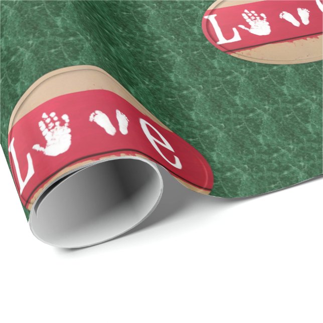 Valentinstag Wrapping Paper Geschenkpapier (Rolleneckpunkt)