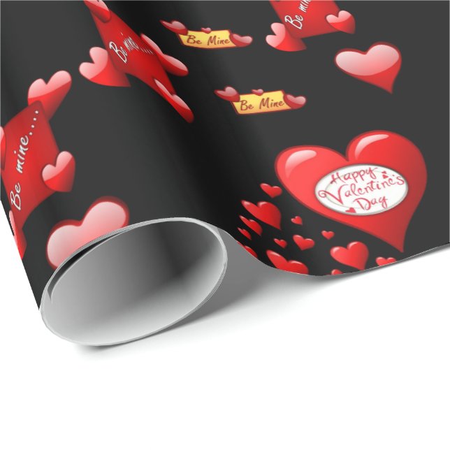 Valentinstag Wrapping Paper Geschenkpapier (Rolleneckpunkt)