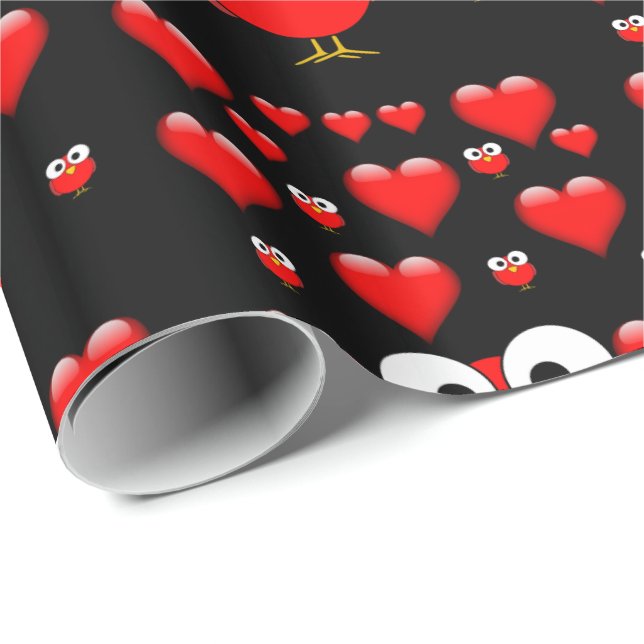 Valentinstag Wrapping Paper Geschenkpapier (Rolleneckpunkt)