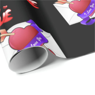 Valentinstag Wrapping Paper Geschenkpapier