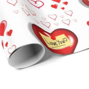 Valentinstag Wrapping Paper Geschenkpapier
