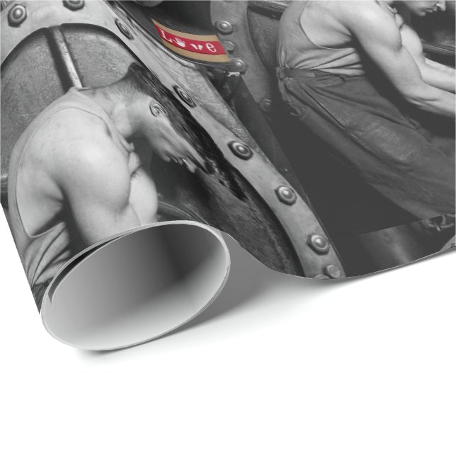 Valentinstag Wrapping Paper Geschenkpapier (Rolleneckpunkt)