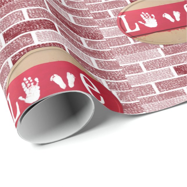 Valentinstag Wrapping Paper Geschenkpapier (Rolleneckpunkt)