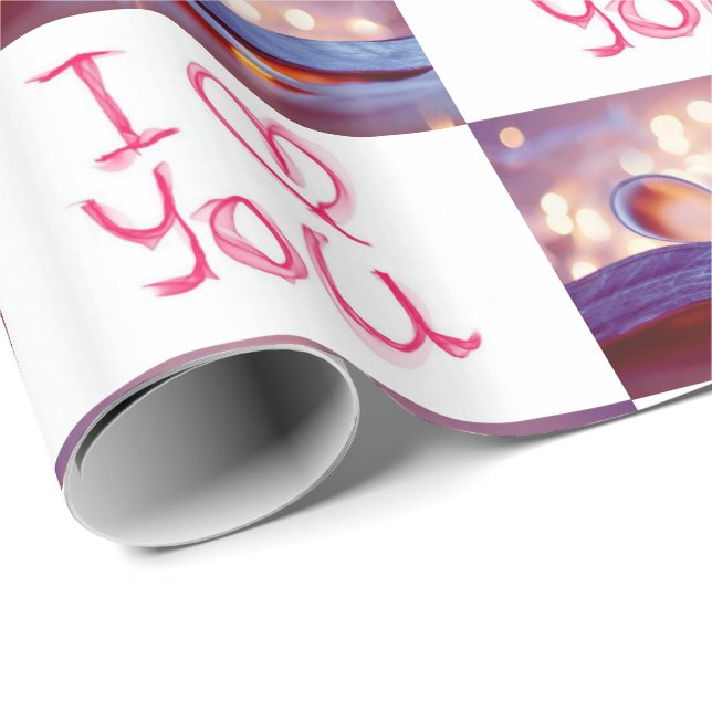 Valentinstag Wrapping Paper Geschenkpapier (Rolleneckpunkt)
