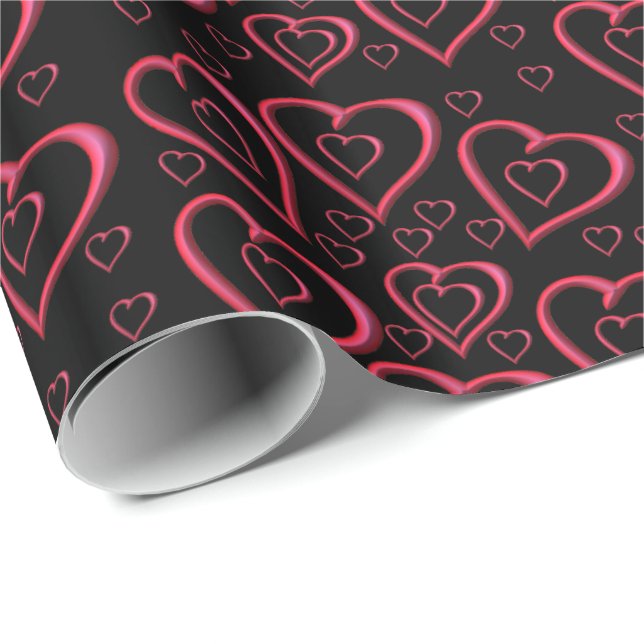 Valentinstag Wrapping Paper Geschenkpapier (Rolleneckpunkt)