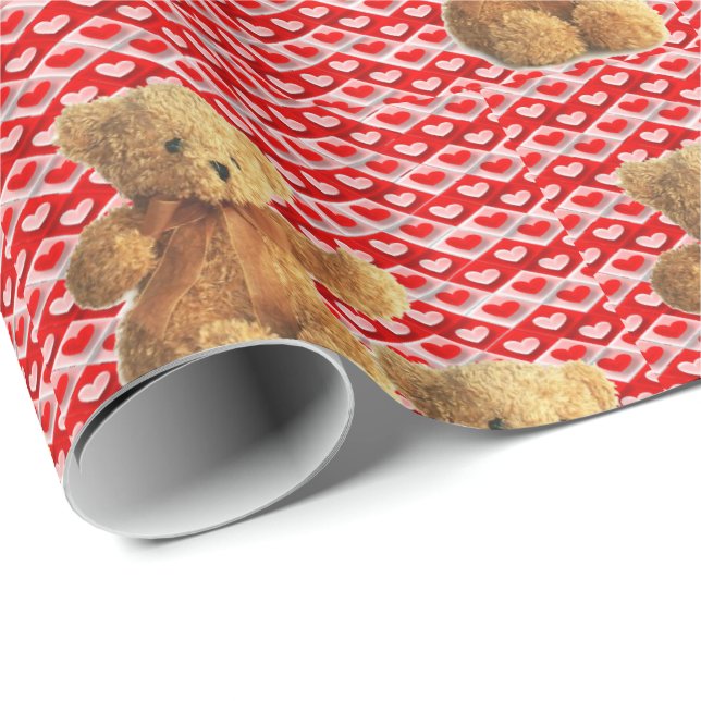 Valentinstag Wrapping Paper Geschenkpapier (Rolleneckpunkt)