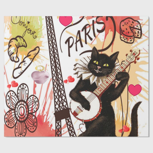 Valentinstag Wrapping Paper Geschenkpapier (Flach)