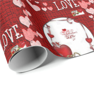 Valentinstag Wrapping Paper Geschenkpapier
