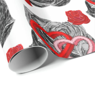 Valentinstag Wrapping Paper Geschenkpapier