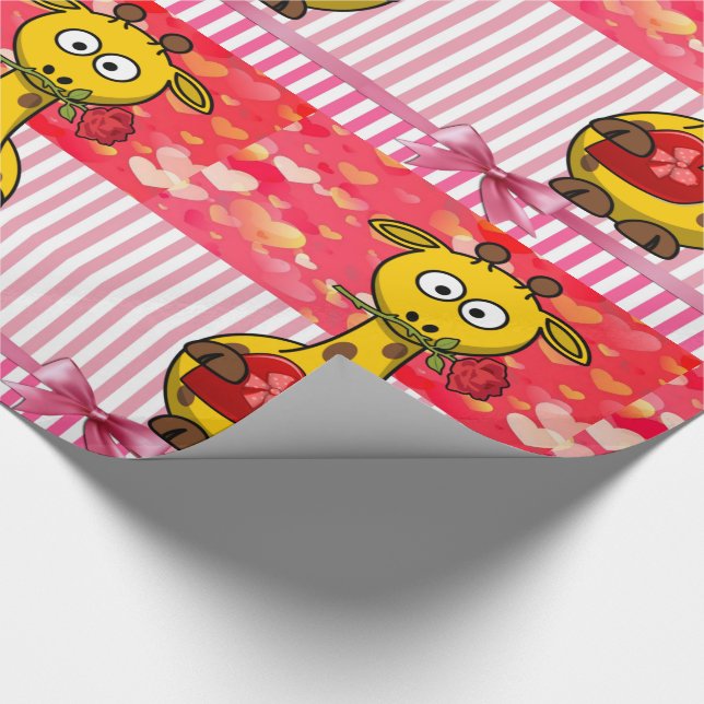 Valentinstag Wrapping Paper Geschenkpapier (Ecke)