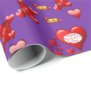 Valentinstag Wrapping Paper Geschenkpapier