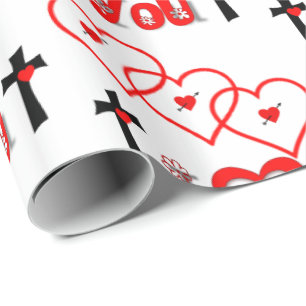Valentinstag Wrapping Paper Geschenkpapier