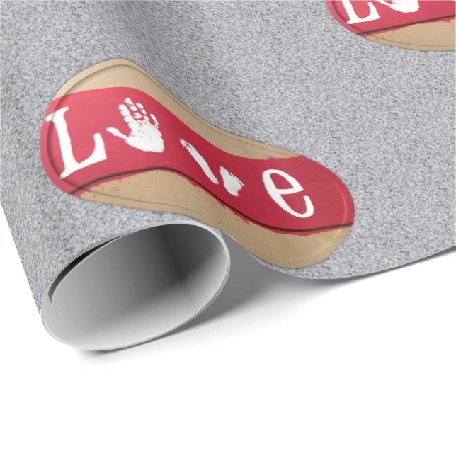 Valentinstag Wrapping Paper Geschenkpapier (Rolleneckpunkt)