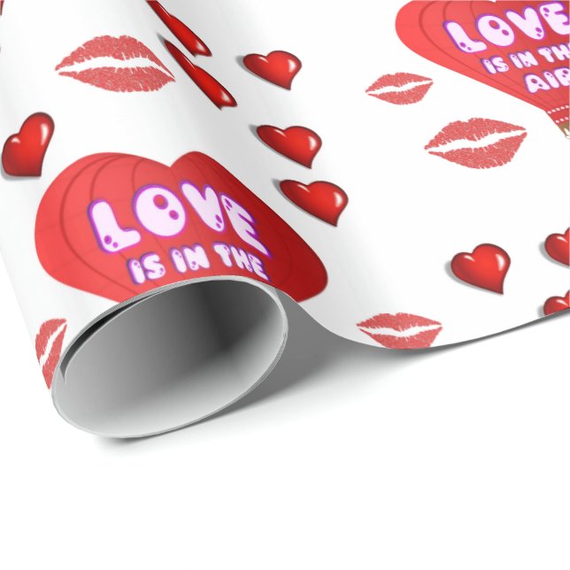 Valentinstag Wrapping Paper Geschenkpapier (Rolleneckpunkt)