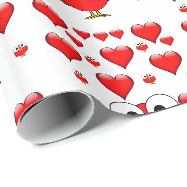 Valentinstag Wrapping Paper Geschenkpapier (Rolleneckpunkt)