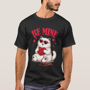 Valentinstag XOXO Lustige Katzenliebhaber Katzenpe T-Shirt