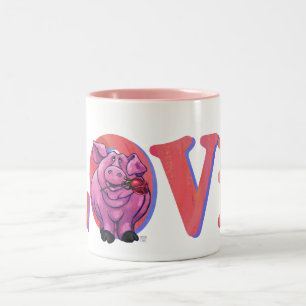 Valentinstag Zweifarbige Tasse