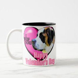 Valentinstag Zweifarbige Tasse