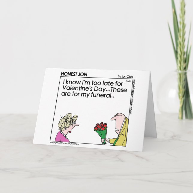 Valentinstagkarte Feiertagskarte (Vorderseite)