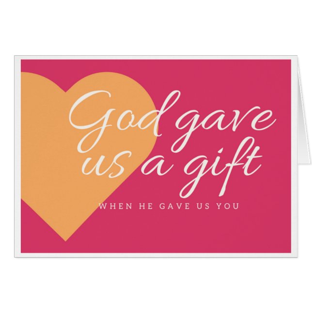 Valentinstagkarte für Kinder (Vorderseite (Horizontal))