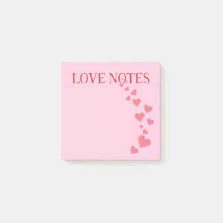 Valentinstags-Notizen | Liebesnotizen Post-it Klebezettel